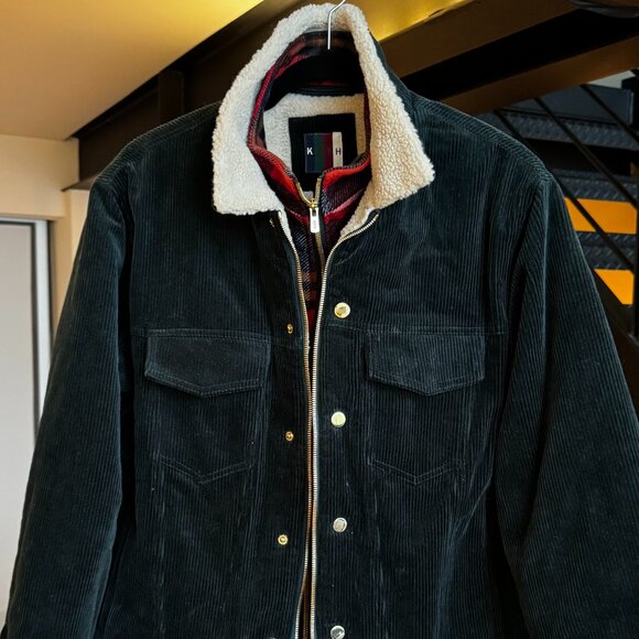 Kith Green Corduroy Sherpa-Lined Jacket